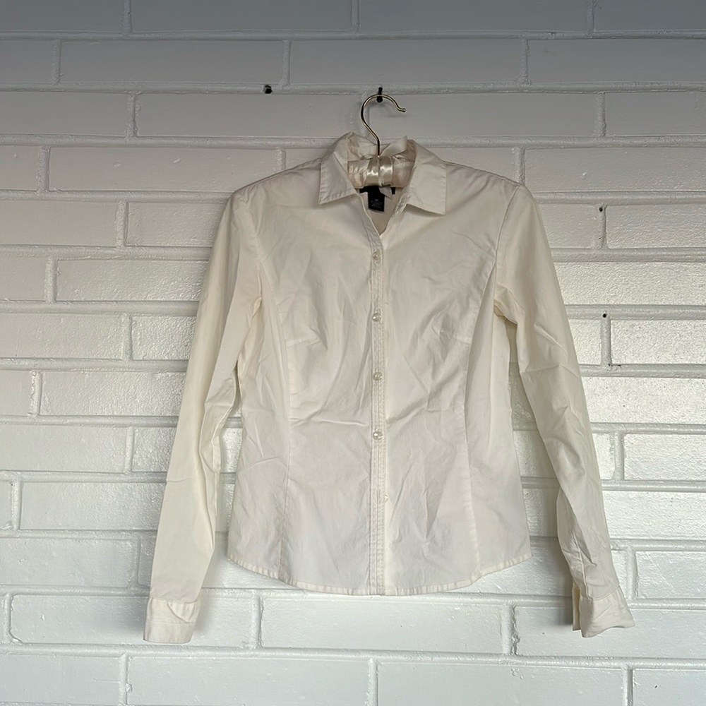 Ann Taylor White Blouse | 2P